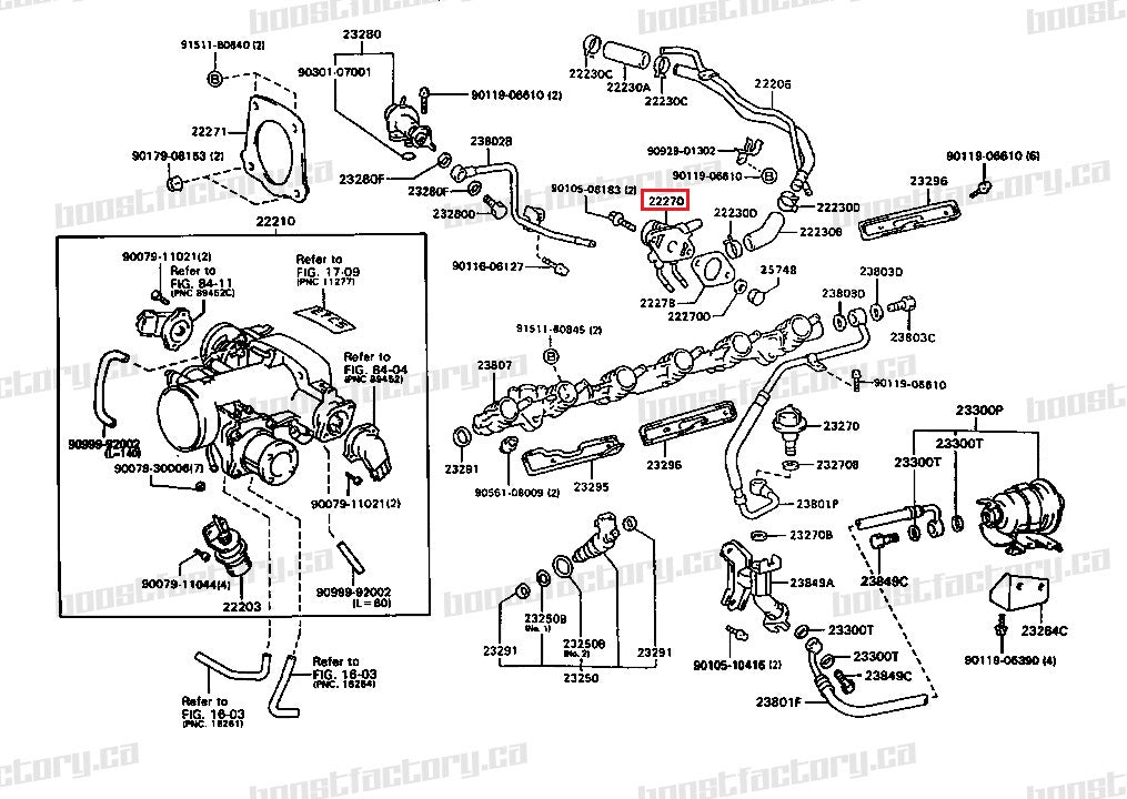 OEM 2JZGTE MK4 Supra Non VVTi Idle Air Control Valve Assembly 222704