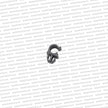 Genuine Nissan R32 GTR Skyline AC Condenser Hard Line Clip - 01552-01121