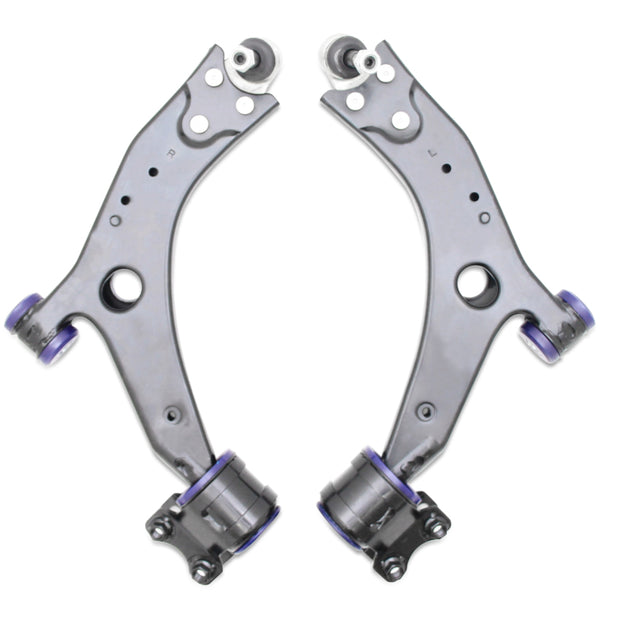 Superpro 05-11 Ford Focus  LS/LT/LV Volvo S40/V50 and C70/18mm Front Lower Control Arm Assembly Kit
