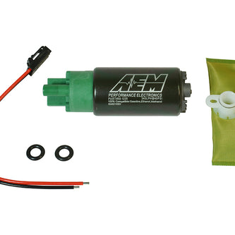 AEM 340LPH 65mm Fuel Pump Kit w/o Mounting Hooks - Ethanol Compatible - Boost Factory