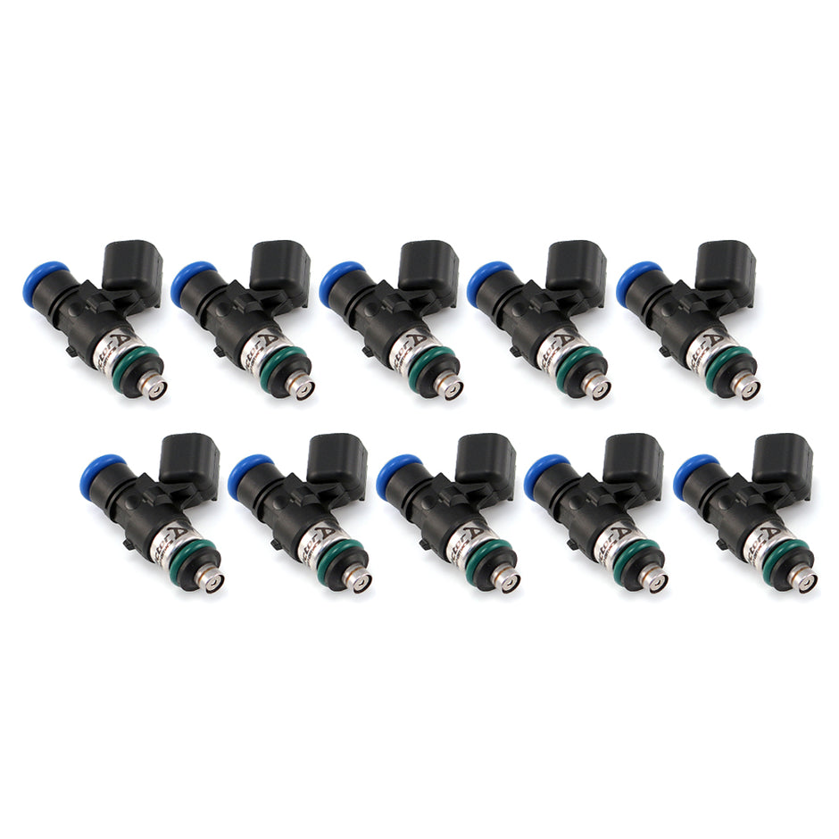 ID1050-XDS 1050cc Injectors, Audi R8 2015+ / Lamborghini Huracan (Set of 10) - 1050.34.14.14.10