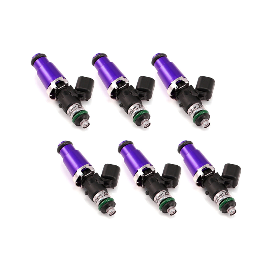 ID1300-XDS 1340cc Injectors, Nissan 300ZX TT 90-96 14mm / Nissan GTR (R35) (Set of 6) - 1300.60.14.14.6