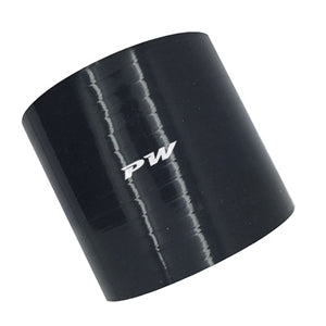 Performance World - 120027 Straight 2.75" ID x 12" Long Black Silicone Hose