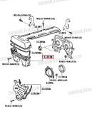 Genuine Toyota 2JZ-GTE Non VVTi Upper Timing Belt Cover - 11303-46011
