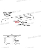 Genuine Toyota 2JZ-GTE PCV Valve 12204-46020