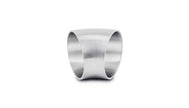 Vibrant 1.5in OD T304 SS 45 Deg Mandrel Bend Elbow (1.5in Centerline Radius)