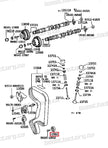 Genuine Toyota Beams 3SGE Timing Belt Idler #2  - 13503-88560