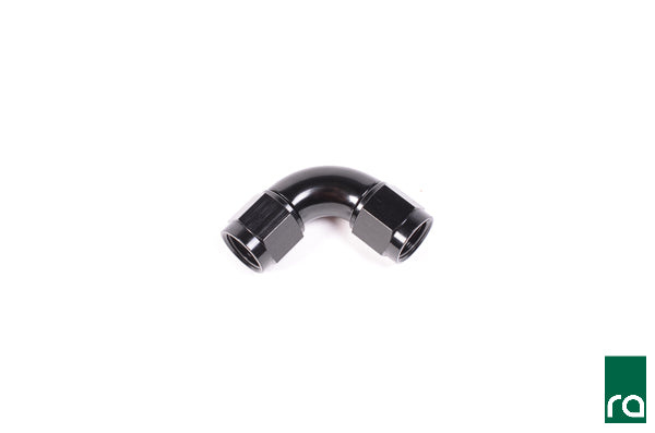 Radium Engineering 6AN Female to Female 90 Degree Coupler - 14-0268