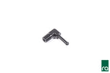Radium Engineering 1/8 in NPT to 3/16 in Barb 90 Degree Fitting - 14-0344