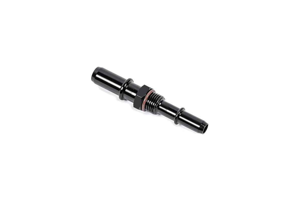Radium Engineering 6AN ORB Bulkhead, 1/2 in to 3/8 in SAE Male - 14-0563