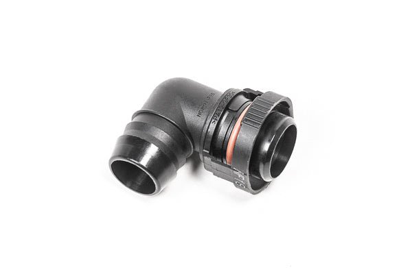 Radium V2 Quick Connect 19mm Male to 90 Degree 3/4 in Barb - 14-0668