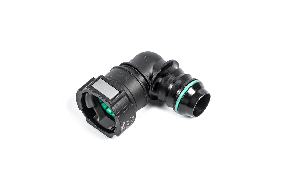 Radium Engineering 3/4 SAE Female to 90 Deg 3/4 Barb - 14-0927