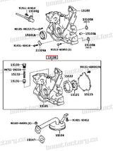 Genuine Toyota 1JZ-GTE / 2JZ-GTE Oil pump (VVTi and NON VVTi) - 15100-46052