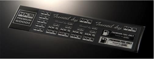 HKS HKS STICKER VARIETY - 51003-AK120 - Boost Factory