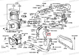 Genuine Toyota aristo JZS161 charge pipe (throttle body elbow) 17364-46030