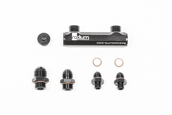 Radium Engineering 4-Port Manifold Bosch 044 Pumps - 20-0063