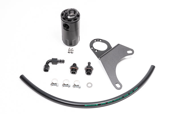 Radium Engineering PCV Catch Can Kit Mitsubishi Evo VIII-IX - 20-0116-FL