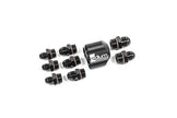 Radium Engineering Distribution Block 3 Into 1 with Fittings - 20-0237