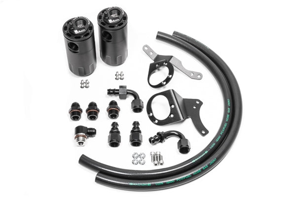 Radium Engineering Ford Mustang GT 15-17 Dual Catch Can Kit - 20-0325-FL
