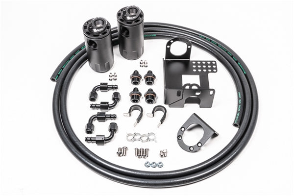 Radium Engineering Mazda MX-5 Miata NA, NB Dual Catch Can Kit - 20-0337-FL