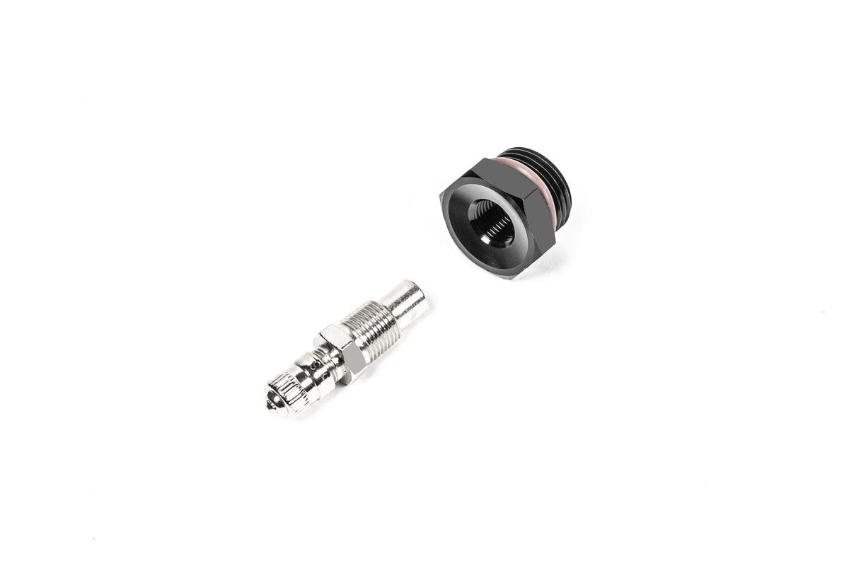 Radium Engineering 8AN ORB to Schrader Valve Adapter - 20-0440