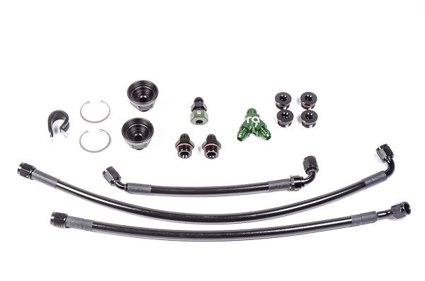 Radium Engineering Nissan VQ35HR and VQ37VHR Fuel Rail Plumbing Kit - 20-0469