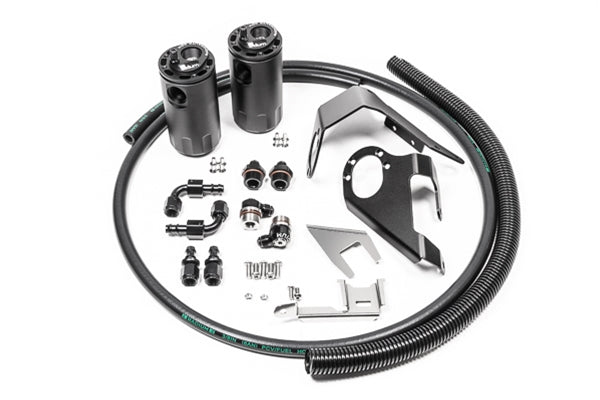 Radium Engineering Nissan 370Z, Infiniti G37 Dual Catch Can Kit - 20-0525-FL