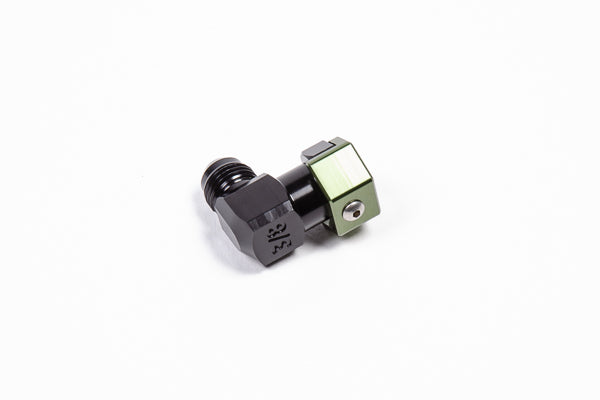 Radium Engineering 3/8 SAE to 6AN Low Profile Elbow - 20-0601