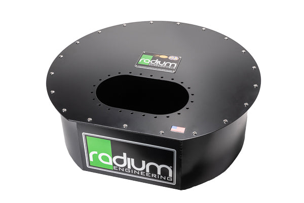 Radium Engineering 10.5 Gallon Spare Tire Fuel Cell Can - 20-0671