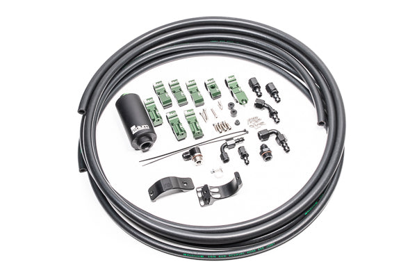 Radium Engineering Fuel Hanger Plumbing Kit Early Nissan Stainless - 20-0703-03