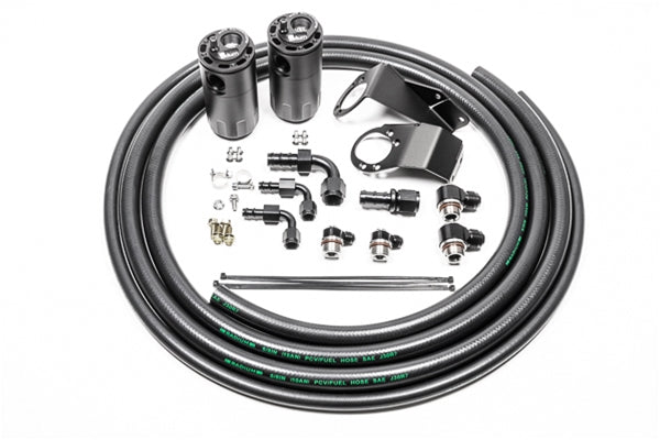 Radium Engineering Nissan S13 Dual Catch Can Kit, Fluid Lock - 20-0727-FL