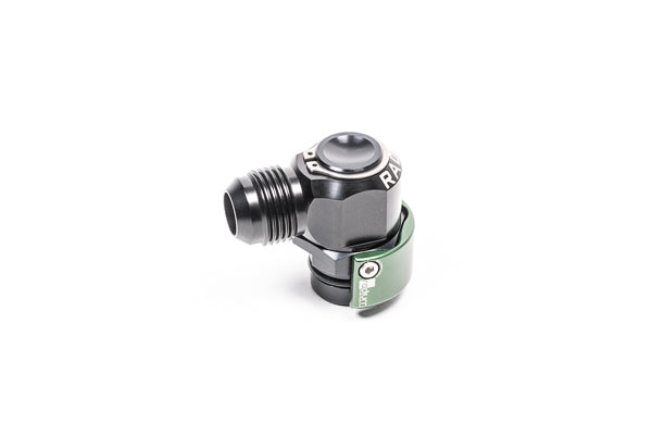 Radium Engineering V2 Quick Connect 19mm Male to 10AN Male 90 Degree, BMW B58 - 20-0748