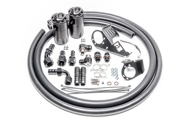 Radium Engineering 2022-2024 Subaru WRX VB Dual Catch Can Kit - 20-0756-FL