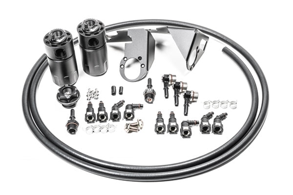 Radium Engineering 2005-2013 Corvette Dual Catch Can Kit - 20-0787-FL