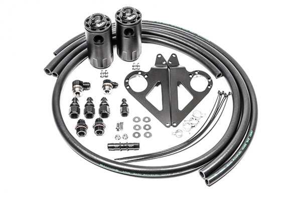 Radium Engineering FR-S/BRZ/86 Dual Catch Can Kit, Fluid Lock - 20-0903-FL