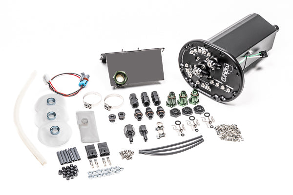 Radium Engineering Mazda RX-7 FD Fuel Hanger Surge Tank, Ti Automotive E5LM - 20-0951