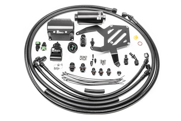Radium Engineering GR86 / BRZ / GT86 / FR-S Fuel Hanger Plumbing Kit, Microglass Filter - 20-0966-05