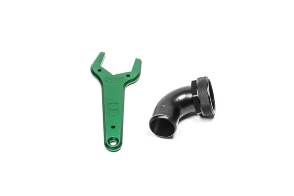 Radium Engineering 24AN 75 Degree Hose End with Wrench - 20-1009