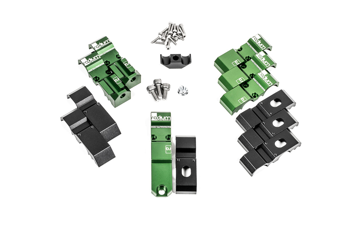 Radium Engineering Mitsubishi EVO 1-6 Fuel Brake Line Retainer Kit - 20-1026