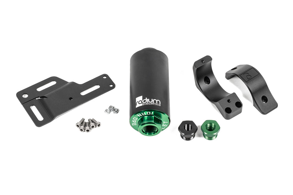 Radium Engineering Evo I-VI Fuel Filter Kit, Microglass - 20-1329-05
