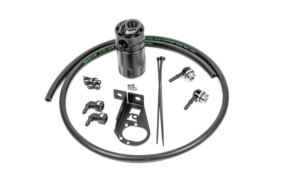 Radium Engineering PCV Catch Can Kit Mitsubishi Evo IV-VI - 20-1333-FL