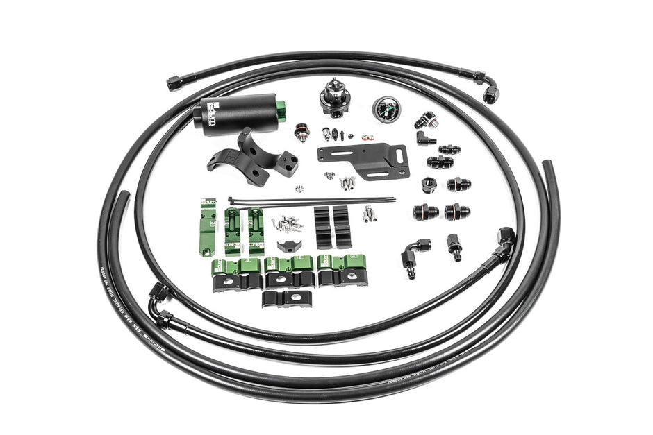 Radium Engineering Mitsubishi Evo I-VI Fuel Hanger Plumbing Kit, Microglass - 20-1334-05