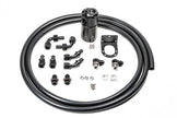 Radium Engineering Universal 8AN Single Catch Can Kit Fluid Lock - 20-1808-FL