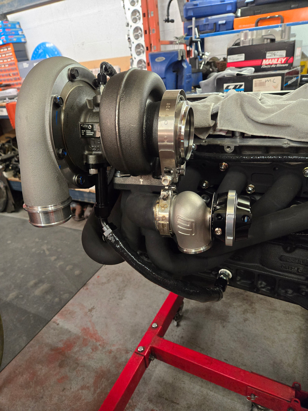 Boost Factory RB25 Oil Feed & Drain Line Kit For S300 & S