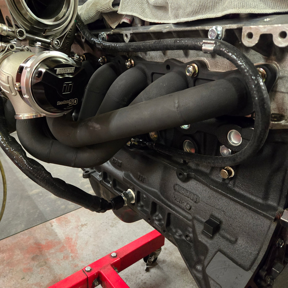 Boost Factory RB25 Oil Feed & Drain Line Kit For S300 & S