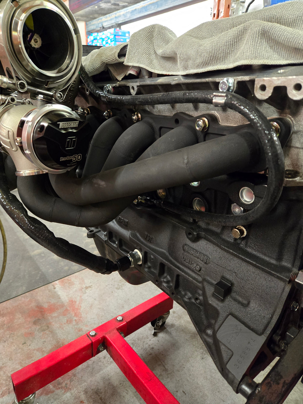 Boost Factory RB25 Oil Feed & Drain Line Kit For S300 & S