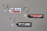Tomei Powered - RUBBER LOGO KEYRING - 70s - 80s - Present