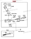 Genuine Toyota RHD MK4 Supra Clutch Master Cylinder  - 31410-24050