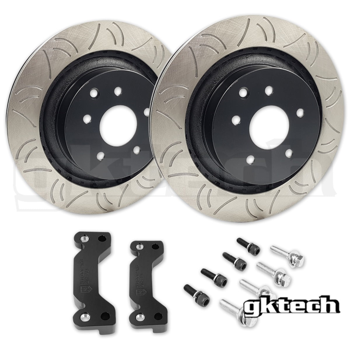 340mm Rear Rotor Upgrade Kit R32/R33/R34 GT-R - HFM-ROT-KIT-3405920 - view 2