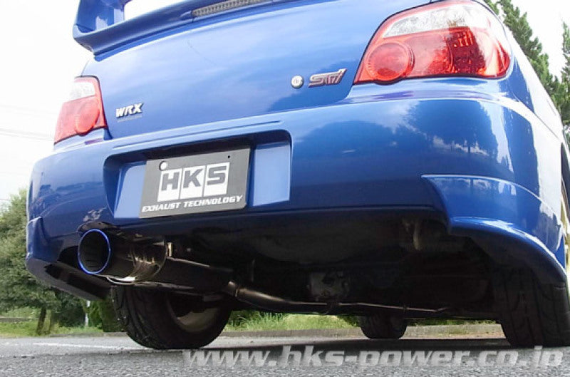 HKS Super Turbo Muffler Impreza WRX STI GDB (A-D) - 31029-AF002